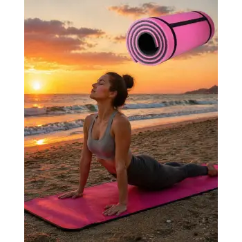 10MM YOGA MATI PEMBE