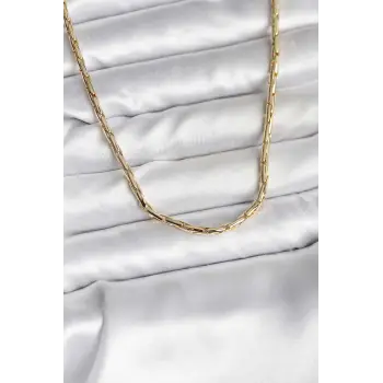 14K Gold Renk Kaplama Model CM Kadın Kolye