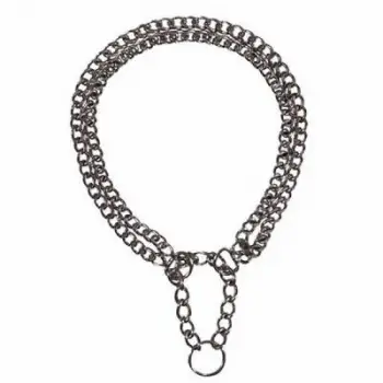 2 Sıra Zincir Köpek Boyun Tasması 55 Cm 2,5 Mm