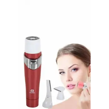 3 BAŞLIKLI YÜZ EPİLASYON ALETİ