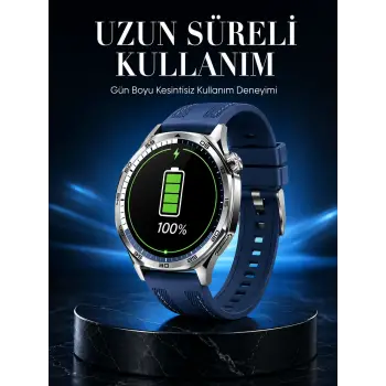3 Değiştirilebilir Kordonlu Suya Dayanıklı Bluetooth Akıllı Saat