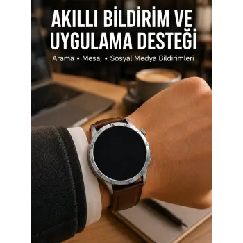 3 Kordonlu Bluetooth Görüşme Özellikli Akıllı Saat Seti