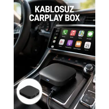 5.8GHz WiFi Destekli Kablosuz Android Auto Dönüştürücü Yeni Nesil