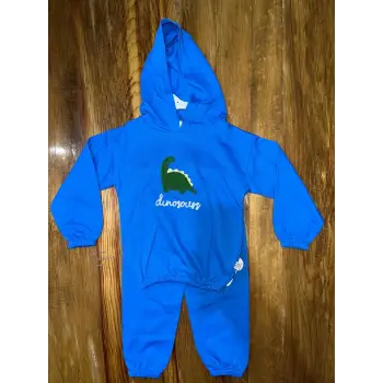 6-24 aylık araba baskılı takım gri