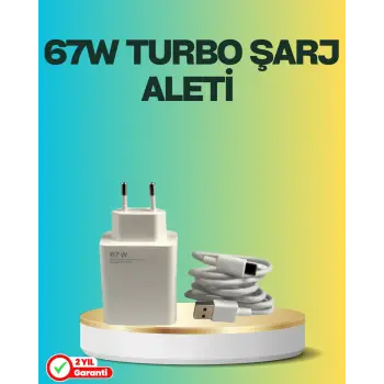 67 Watt Type C Turbo Şarj Seti