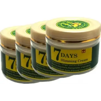 7DAYS 4 ADET GİNGER MİRACLE SLİMMİNG CREAM KREMİ 100 ML