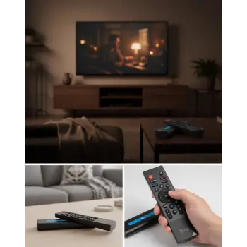 8K Android TV Stick Bas Konuş Destekli Güçlü Performans