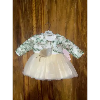 9-18 aylık prenses elbise sarı