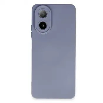 A38 Kılıf Nano içi Kadife Silikon - Gri