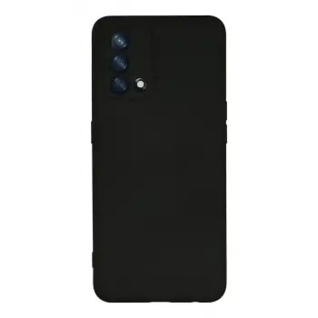 A74 4G Kılıf Nano içi Kadife Silikon - Siyah