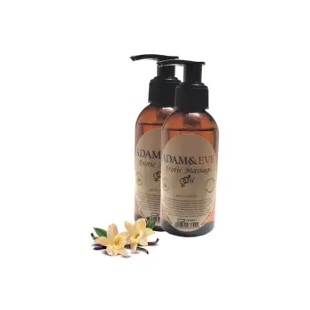 Adam & Eve Vanılla Massage Oil 2 Adet Vanilya Aromalı Vücut Masaj Yağı