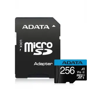 ADATA 256GB PREMIER MICROSDXC UHS-I CLASS10 V10 AUSDX256GUICL10A1-RA1
