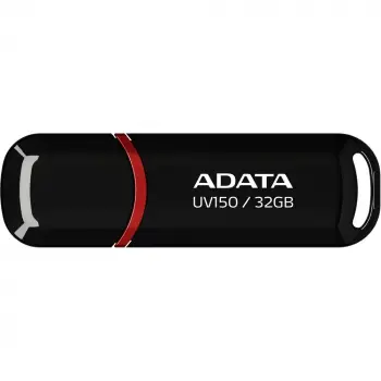 ADATA UV150-32GB USB3.2 Gen1 Black Flash Bellek