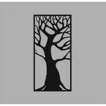 Ahşap İşleme Duvar Süsü - 30 cm x 50 cm