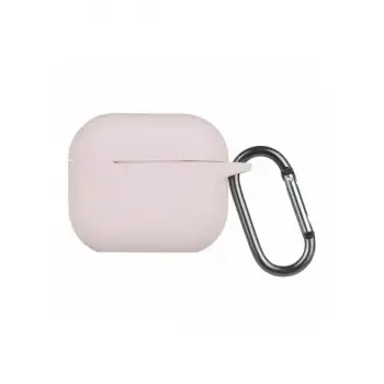 Airpods 3 (3.nesil) Hang Kılıf - Pudra