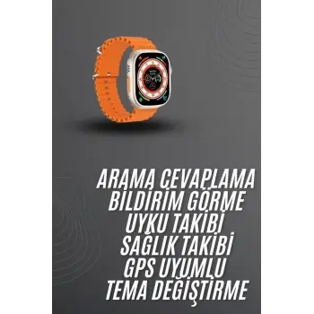 Akıllı Saat Arama Cevaplayan Bildirim Görme Yeni Nesil Bluetooth Bağlantılı
