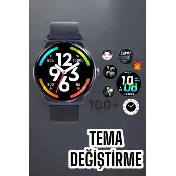 Akıllı Saat Sesli Görüşme Bluetooth Bağlantılı 3 Kordonlu