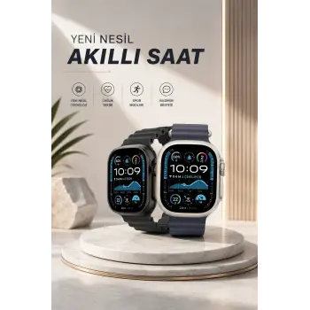 Akıllı Saat Sesli Görüşme Titreşimli GPS Bağlantısı Müzik Dinleme Sosyal Medya Bildirimleri