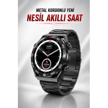 Akıllı Saat Yeni Nesil Bluetooth Bağlantılı Uyku ve Sağlık Takibi NFC ve GPS