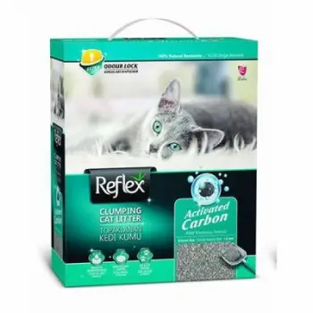 Aktif Karbonlu Topaklanan Kedi Kumu 10 Lt
