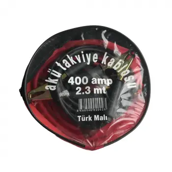 Akü Takviye Kablosu 400 Amper Çantalı
