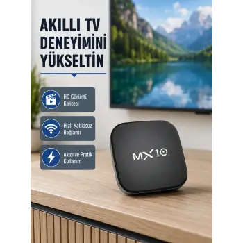 Android 4K TV Box – Wi-Fi, Bluetooth, Dolby Ses, 60 FPS Ultra HD
