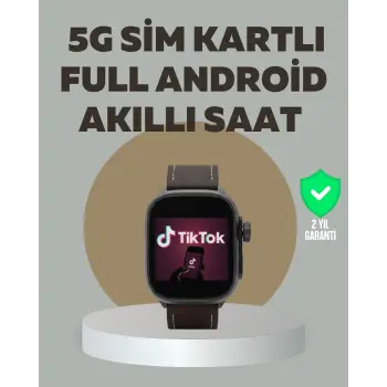 Android Akıllı Saat 5G Destekli Uygulama İndirme