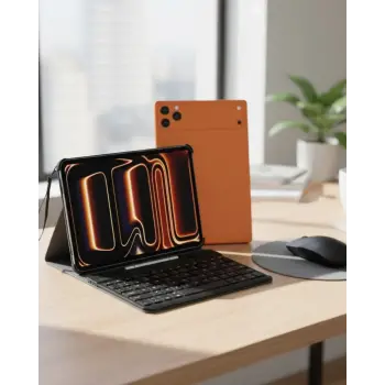 Android Tablet Klavye Kılıflı Dokunmatik Ekran Günlük ve Profesyonel Kullanım