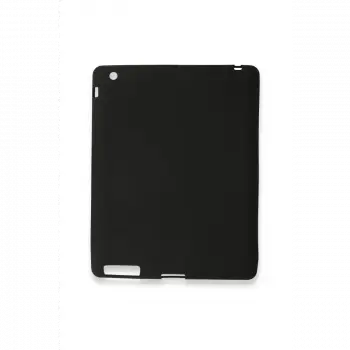 Apple iPad 4 9.7 Kılıf Evo Tablet Silikon - Siyah