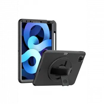 Apple iPad Pro 11 (2018) Kılıf Hand Strap Tablet Kılıfı - Siyah