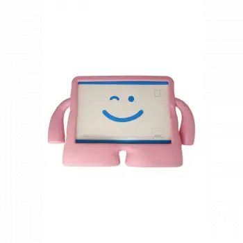 Apple iPad Pro 13 (2024) Karakter Tablet Silikon - Açık Pembe