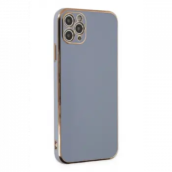Apple iPhone 11 Pro Max Kılıf Volet Silikon - Mavi