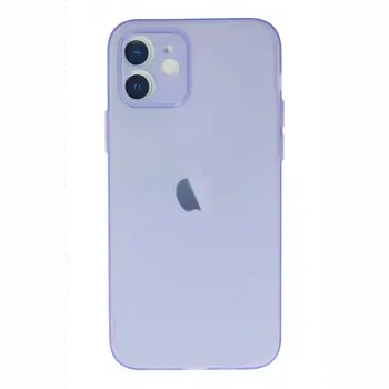 Apple iPhone 12 Kılıf Puma Silikon - Mor