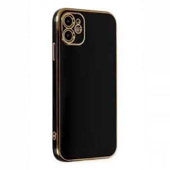Apple iPhone 12 Kılıf Volet Silikon - Siyah