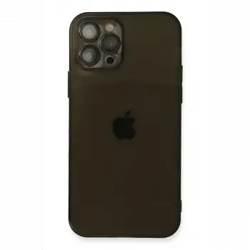 Apple iPhone 12 Pro Kılıf Fly Lens Silikon - Siyah