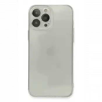 Apple iPhone 13 Pro Kılıf Fly Lens Silikon - Şeffaf