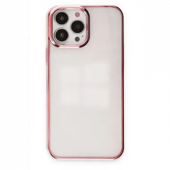 Apple iPhone 13 Pro Max Kılıf Element Silikon - Pembe