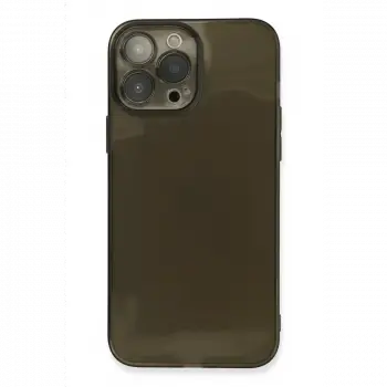 Apple iPhone 13 Pro Max Kılıf Fly Lens Silikon - Siyah