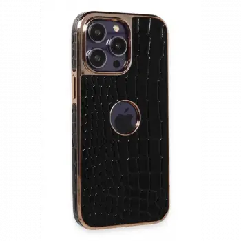 Apple iPhone 13 Pro Max Kılıf Snake Kapak - Siyah