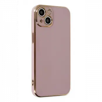 Apple iPhone 14 Kılıf Volet Silikon - Mor