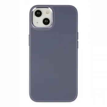 Apple iPhone 14 Plus Kılıf Asya Deri Silikon - Mor