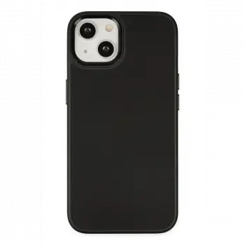 Apple iPhone 14 Plus Kılıf Asya Deri Silikon - Siyah
