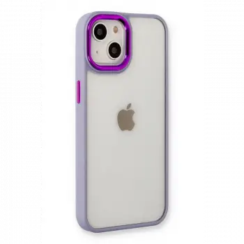 Apple iPhone 14 Plus Kılıf Dora Kapak - Lila