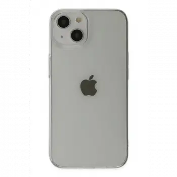 Apple iPhone 14 Plus Kılıf Pc Sert Şeffaf Kapak - Şeffaf