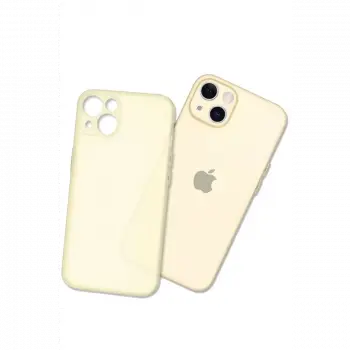 Apple iPhone 14 Plus Kılıf Puma Silikon - Gold