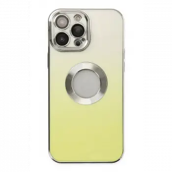 Apple iPhone 14 Pro Kılıf Best Silikon - Sarı