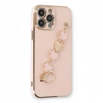 Apple iPhone 14 Pro Max Kılıf Esila Silikon - Pudra