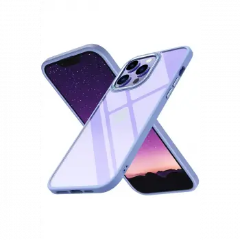 Apple iPhone 14 Pro Max Kılıf Power Silikon - Lila