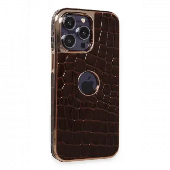 Apple iPhone 14 Pro Max Kılıf Snake Kapak - Bordo