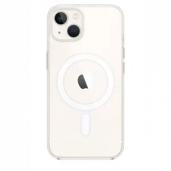 Apple iPhone 15 Plus Kılıf Pc Real Magsafe Kapak - Şeffaf